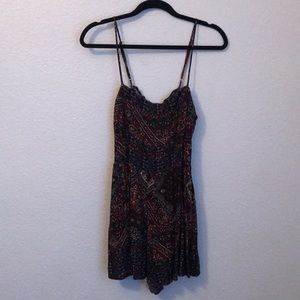 American eagle patterned romper